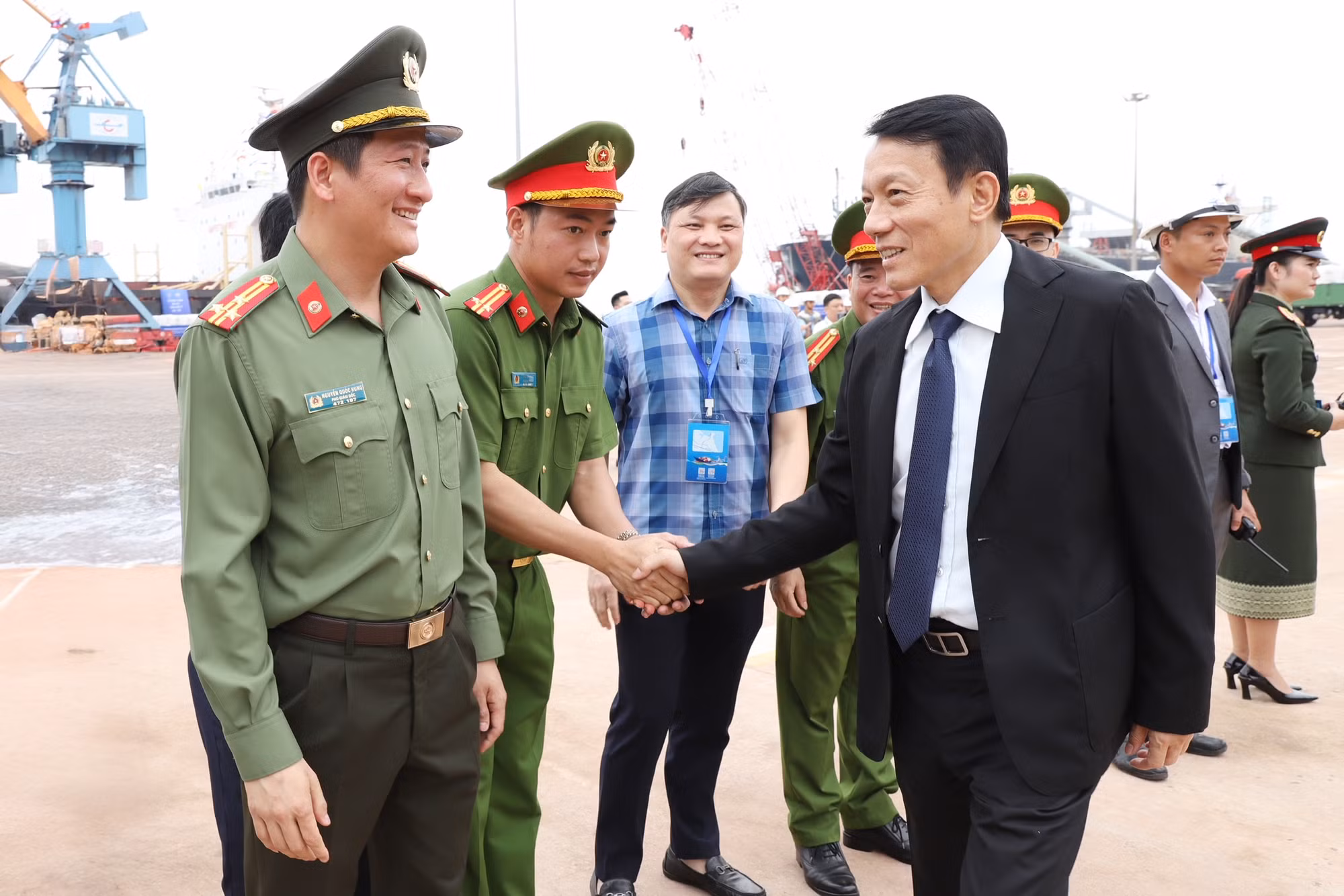 Đảm bảo an ninh, an toàn Lễ khai trương Bến cảng số 3, Cảng quốc tế Lào – Việt -0