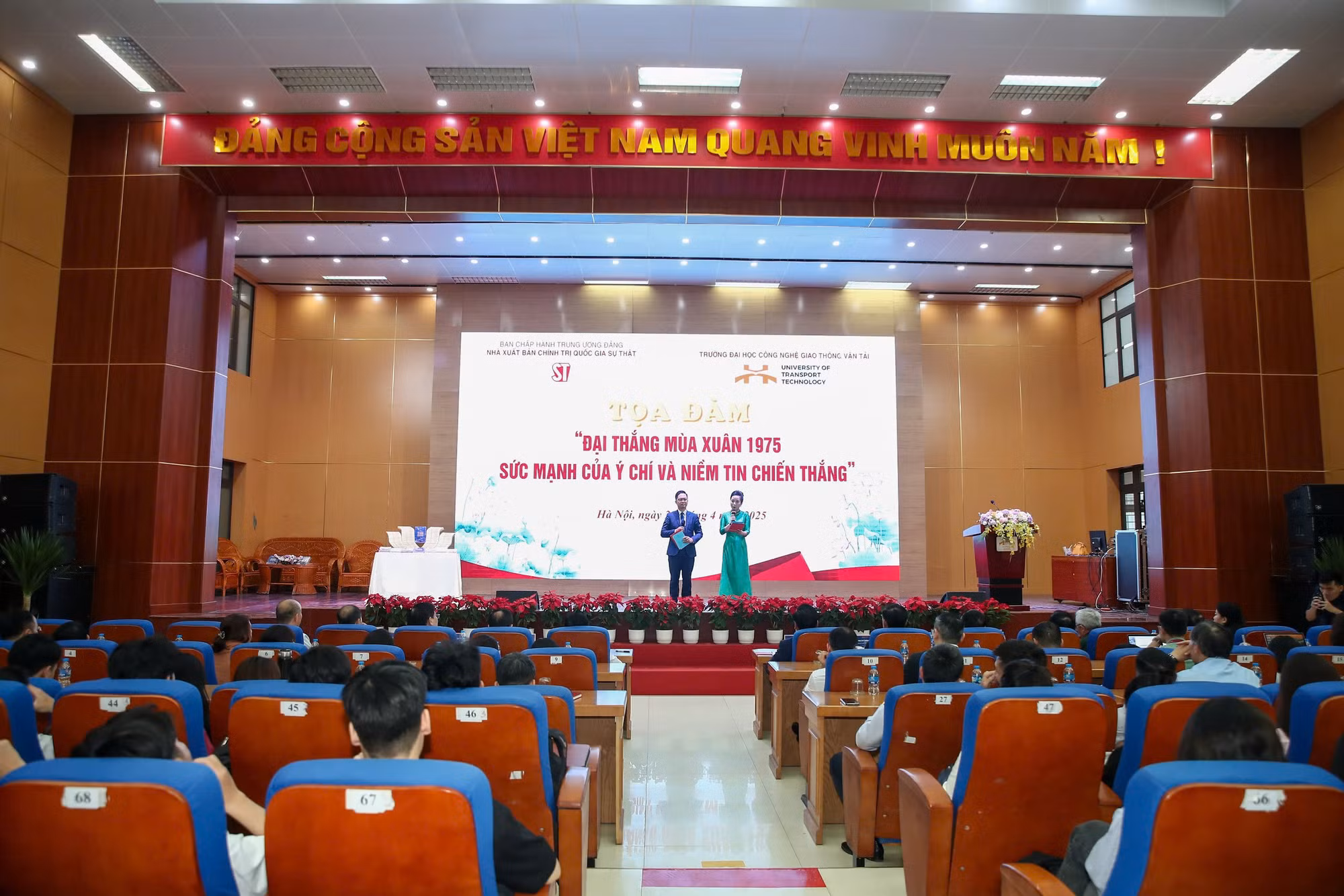 Toạ đàm “Đại thắng mùa Xuân 1975 - Sức mạnh của ý chí và niềm tin chiến thắng” -0