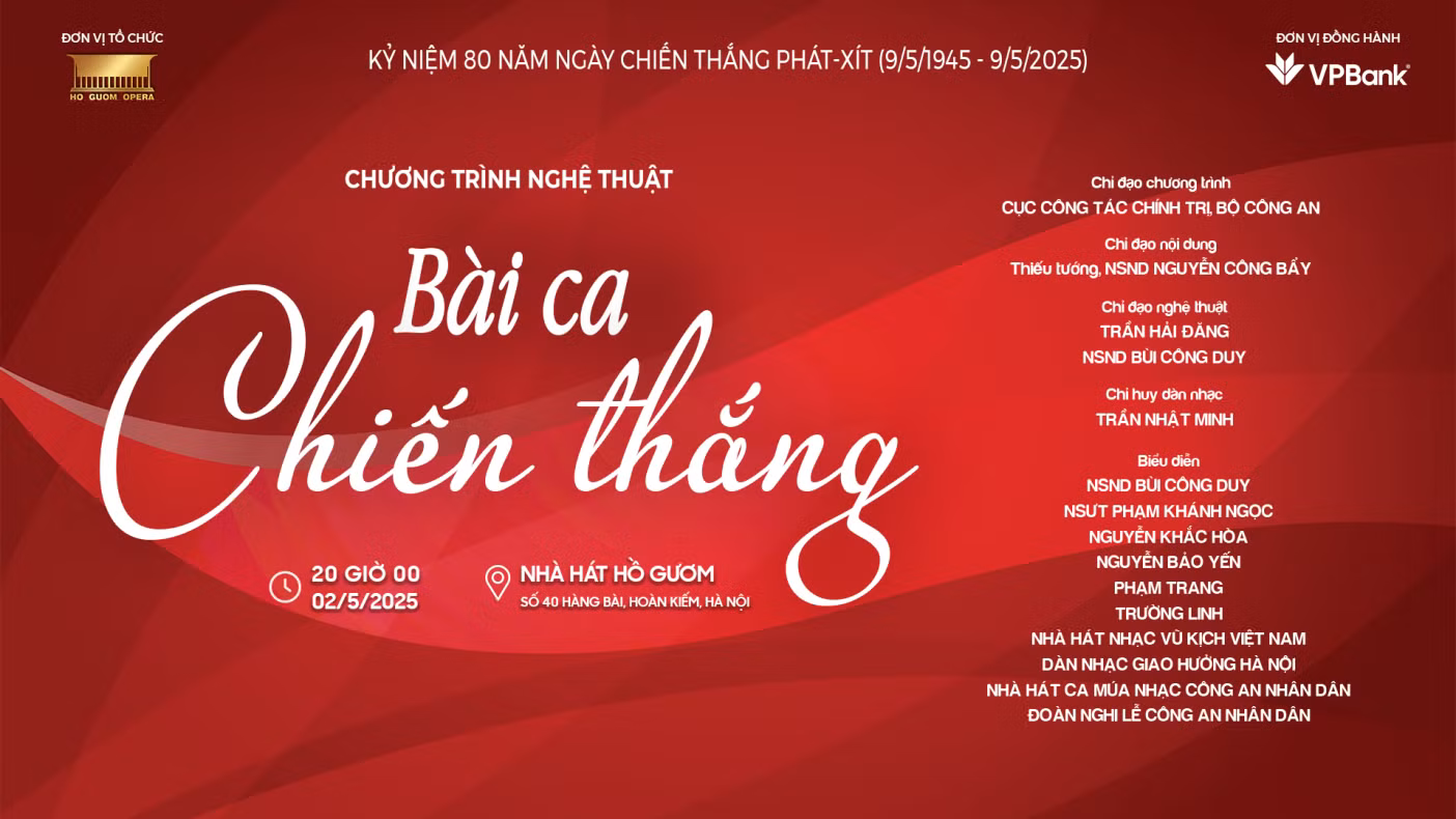 Hoà nhạc “Bài ca chiến thắng” kỷ niệm 80 năm chiến thắng phát xít -0