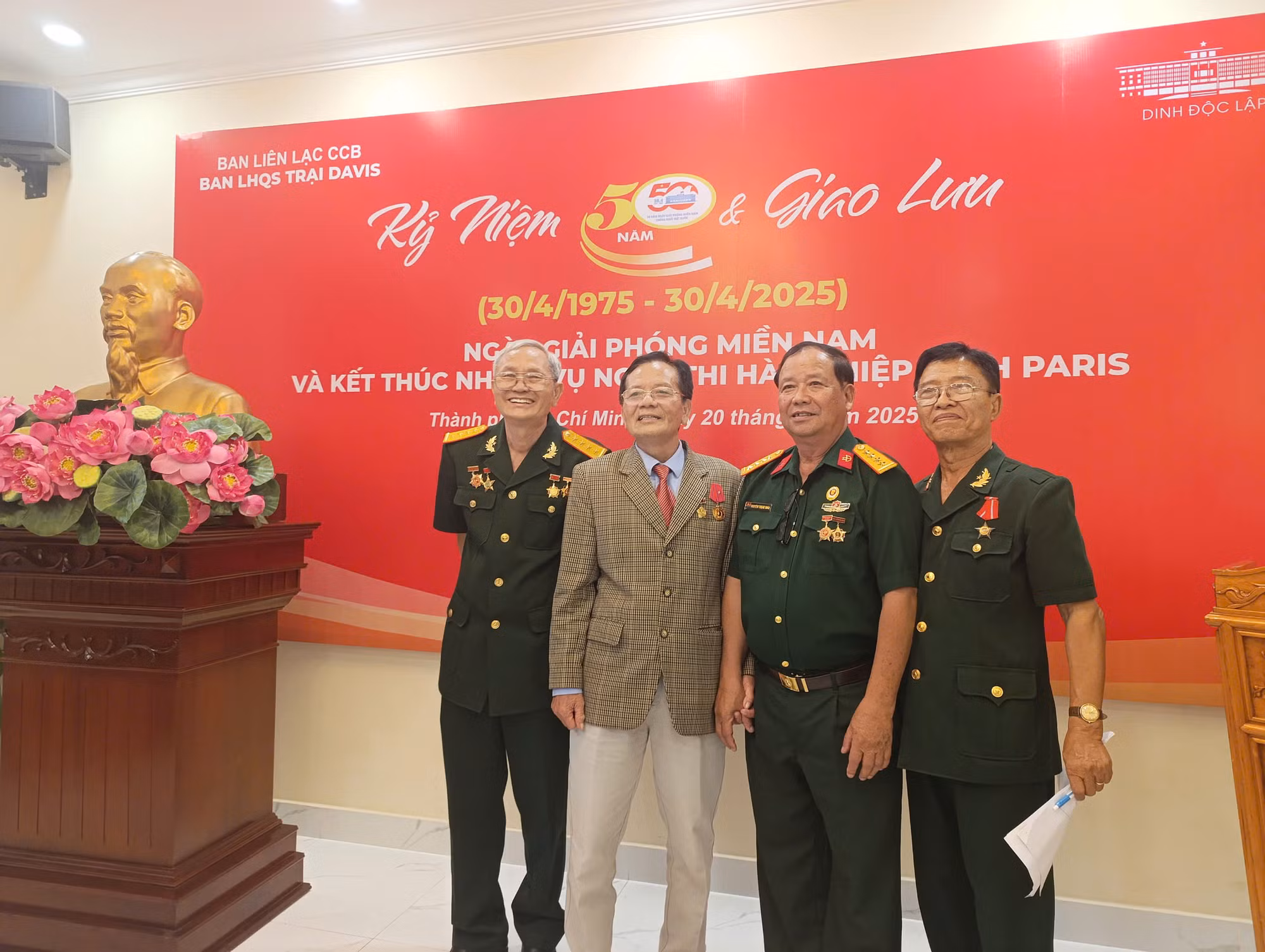 Ban Liên lạc cựu chiến binh Liên hợp quân sự - Trại Davis họp mặt truyền thống -1