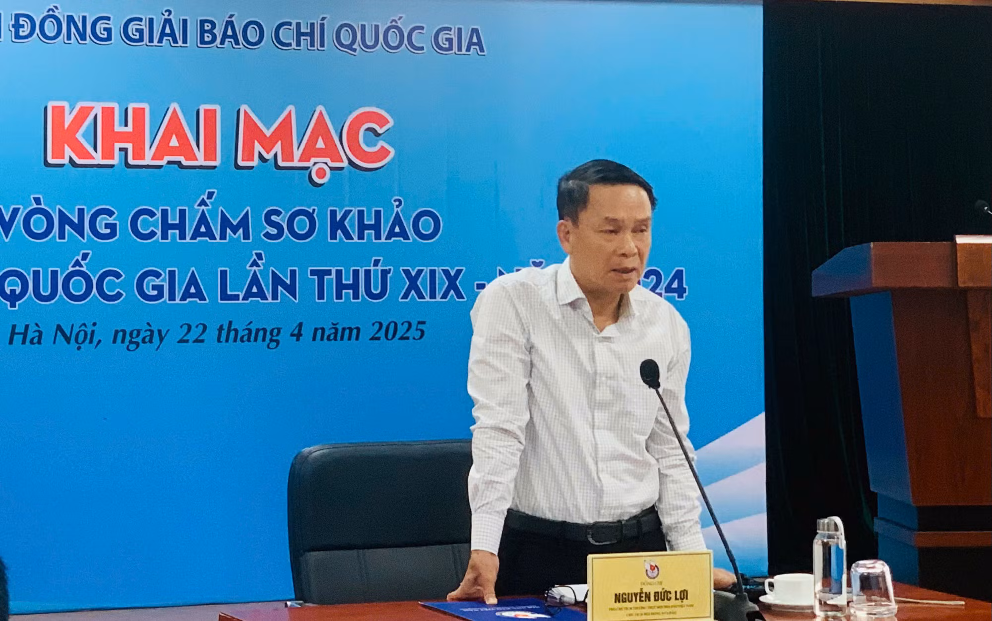 Khai mạc vòng chấm Sơ khảo Giải Báo chí quốc gia lần thứ XIX, năm 2024 -0