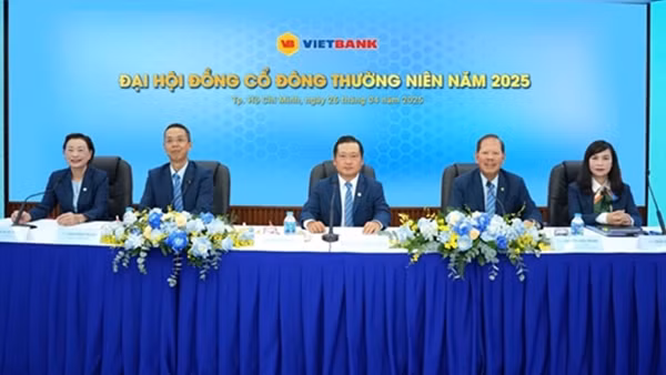 Vietbank đặt mục tiêu lợi nhuận tăng 55%, tăng vốn điều lệ lên 10.919,7 tỷ đồng trong năm 2025