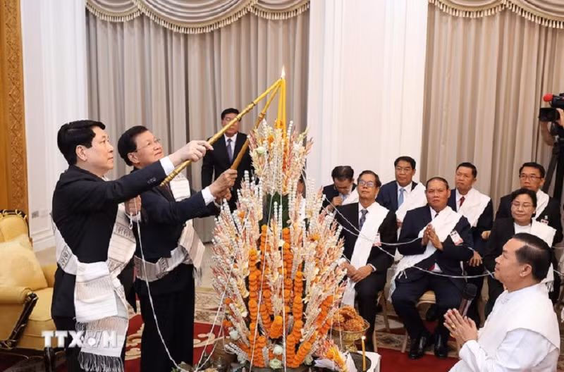 Dấu mốc quan trọng thúc đẩy quan hệ giữa hai Đảng, hai nước Việt Nam-Lào -0