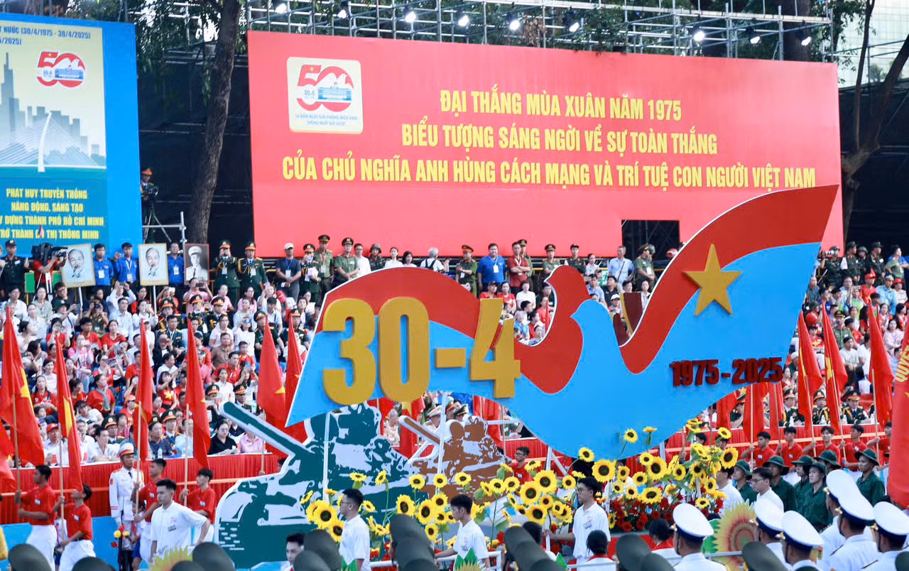 Tổng duyệt diễu binh, diễu hành cấp Nhà nước mừng Đại lễ 30/4 -1
