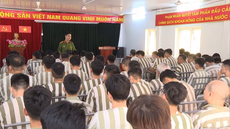 80 phạm nhân cải tạo tốt, đủ điều kiện được đề nghị xét đặc xá -0