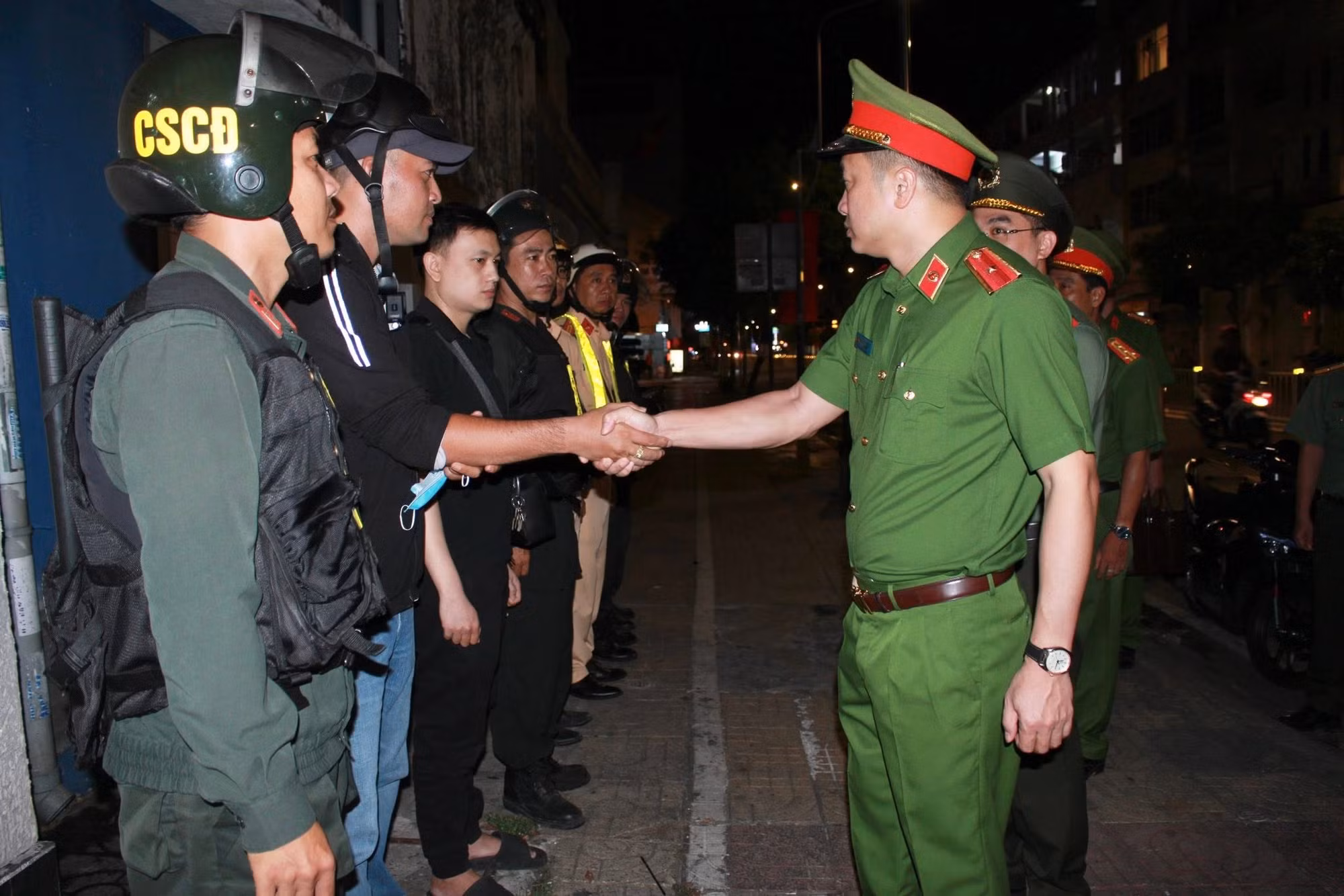 Công an TP Hồ Chí Minh thực hiện nghiêm công tác thường trực sẵn sàng chiến đấu -1