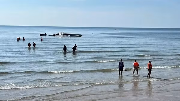 Máy bay Cảnh sát Thái Lan rơi xuống biển, 5 người thiệt mạng