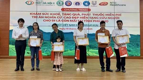 Tri ân những gia đình có người hiến tạng