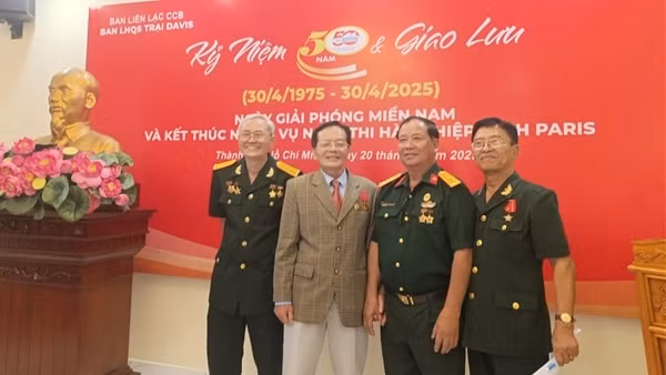 Ban Liên lạc cựu chiến binh Liên hợp quân sự - Trại Davis họp mặt truyền thống