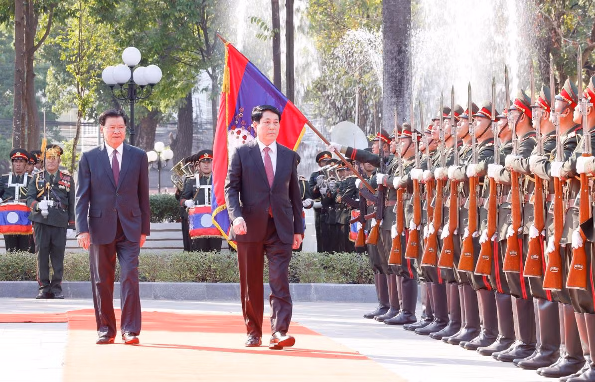 Việt Nam-Lào quyết tâm nâng cao quan hệ hợp tác toàn diện trong tình hình mới -0