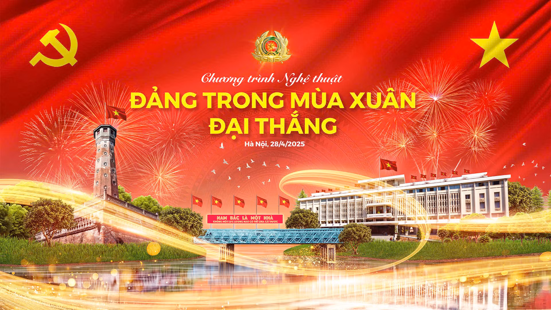 Bộ Công an tổ chức chương trình “Đảng trong mùa xuân đại thắng” chào mừng 30/4 -0