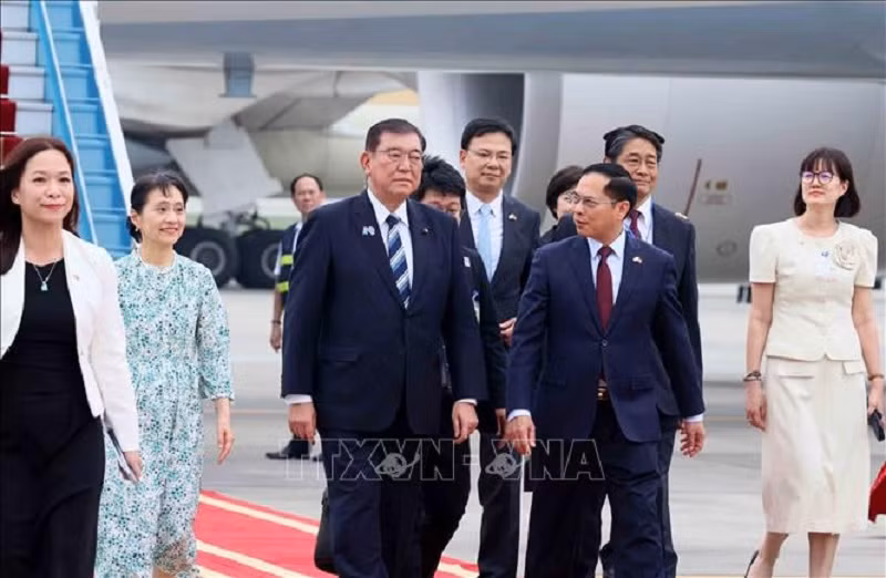 Thủ tướng Nhật Bản Ishiba Shigeru và Phu nhân bắt đầu thăm chính thức Việt Nam -0