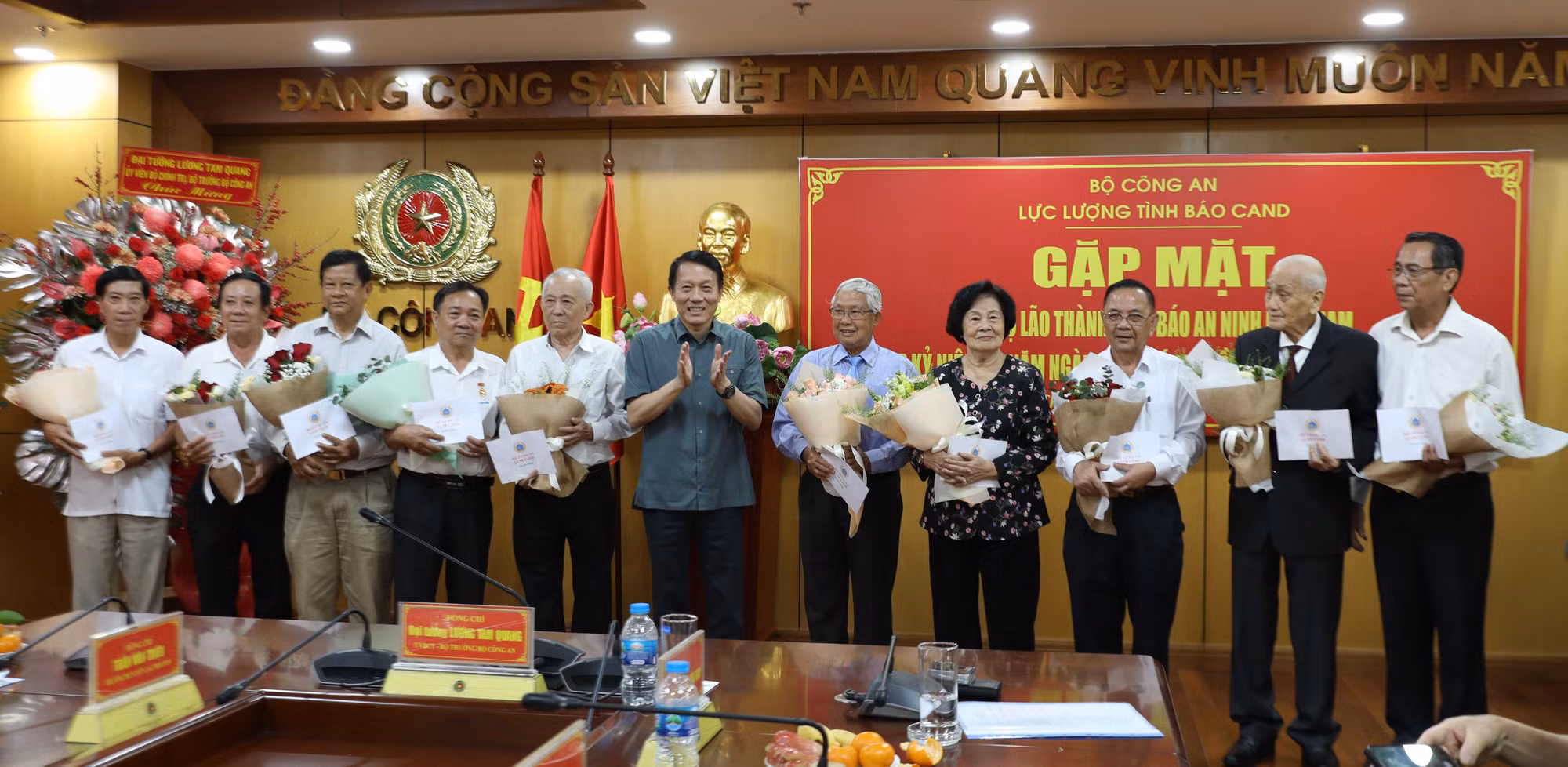 Bộ trưởng Lương Tam Quang tri ân những đóng góp to lớn của lực lượng Điệp báo An ninh miền Nam -0