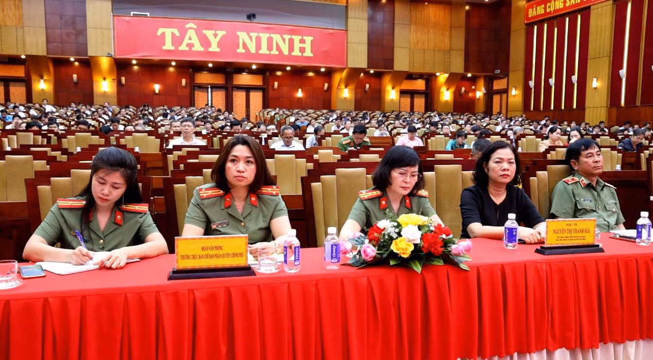 Hội nghị tập huấn công tác nhân quyền tỉnh Tây Ninh năm 2024 -0