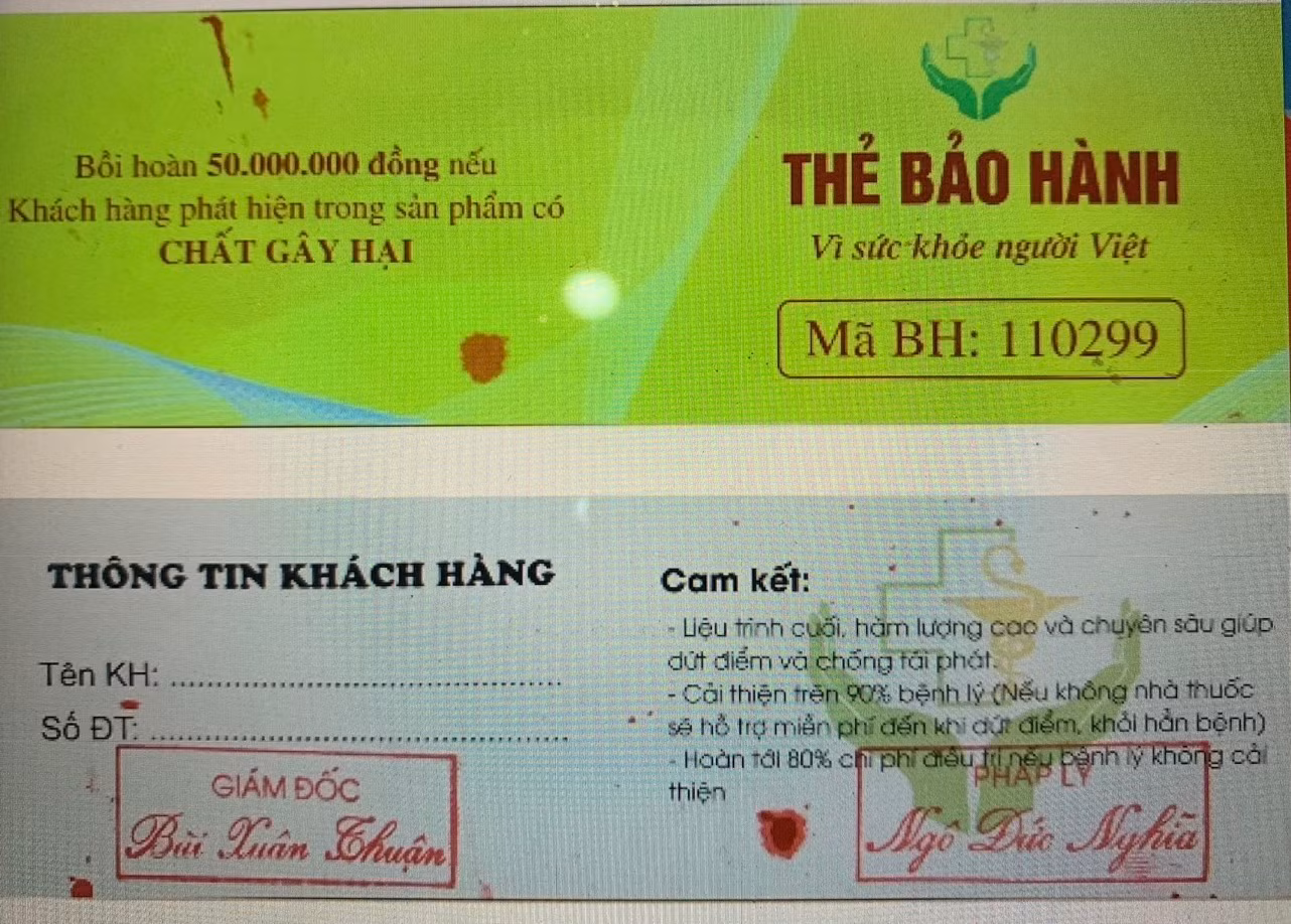 Giả danh Thanh tra Sở Y tế để lừa đảo bán thuốc xương khớp -0