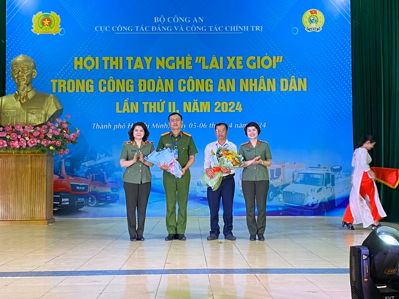 Khai mạc Hội thi tay nghề “lái xe giỏi” trong Công đoàn CAND lần thứ 2 -0