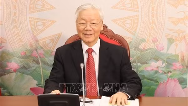 Tổng Bí thư Nguyễn Phú Trọng gửi Thư chúc mừng năm mới hai nước Lào và Campuchia