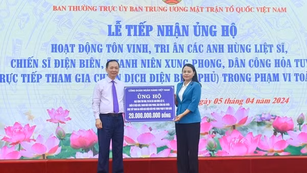 Ngành Ngân hàng dành 22 tỷ đồng tri ân liệt sĩ, chiến sĩ tham gia chiến dịch Điện Biên Phủ