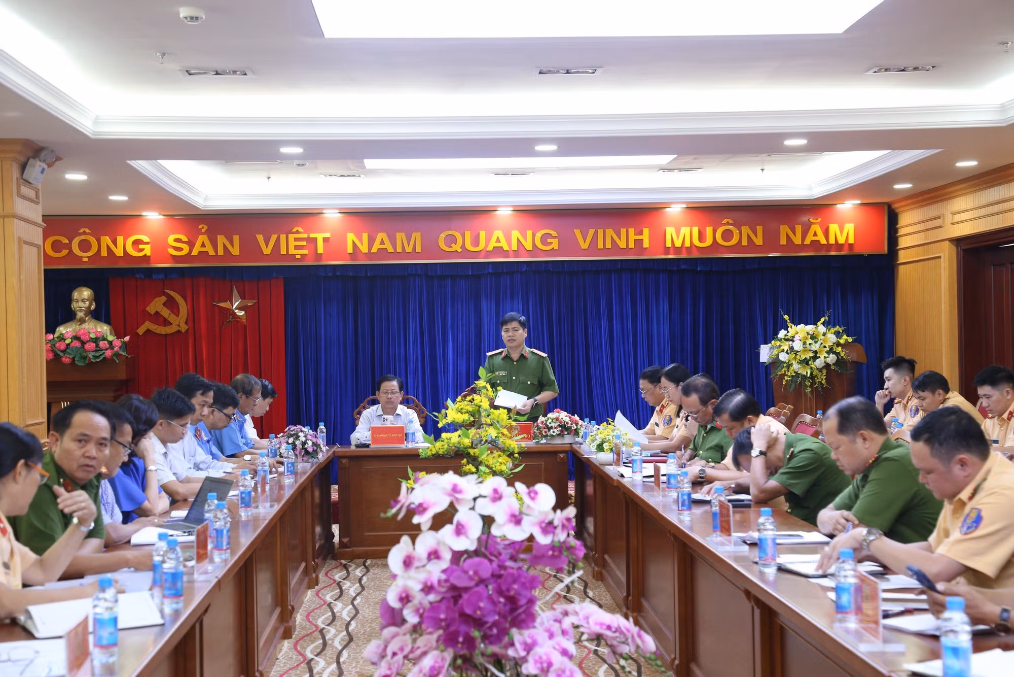 Các sở, ngành ở Bình Dương phối hợp tăng cường đảm bảo TTATGT -0