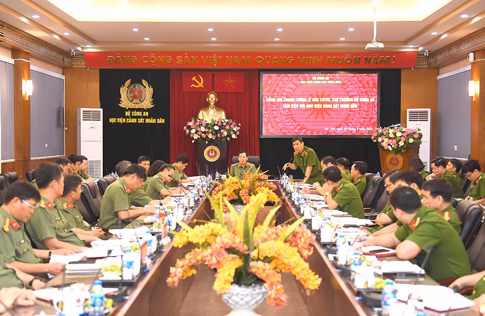 Học viện CSND không ngừng đổi mới nâng cao chất lượng giáo dục, đào tạo -0