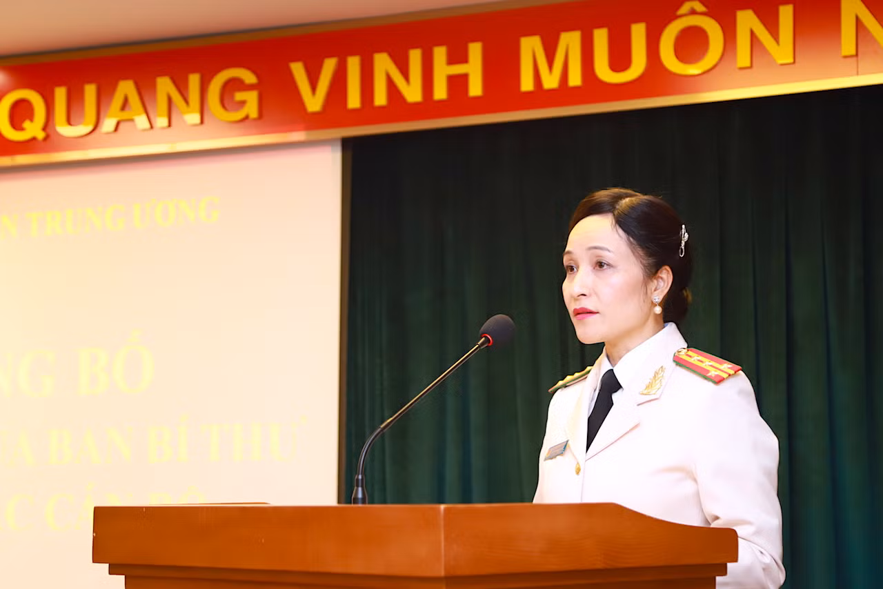 Đại tá Nguyễn Thuý Quỳnh được chuẩn y Phó Chủ nhiệm Uỷ ban Kiểm tra Đảng uỷ Công an Trung ương -0