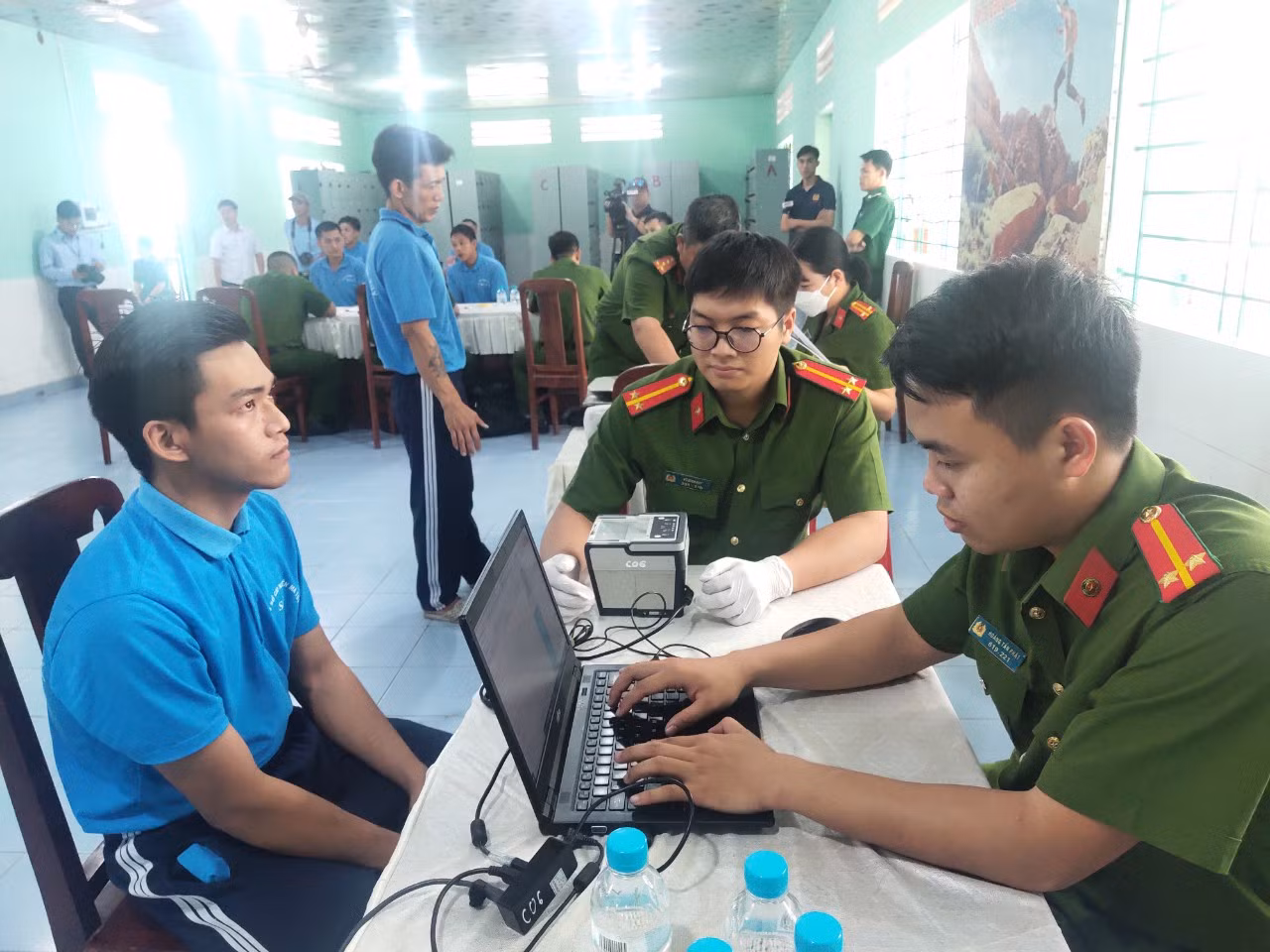 Cấp CCCD đối với nhân khẩu đặc biệt tại 2 cơ sở cai nghiện ma túy -0