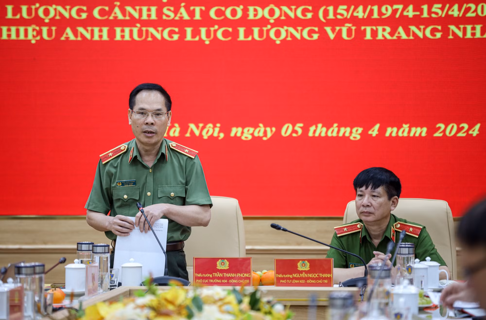 Lan toả hình ảnh đẹp lực lượng Cảnh sát cơ động nhân kỷ niệm 50 năm ngày truyền thống -0
