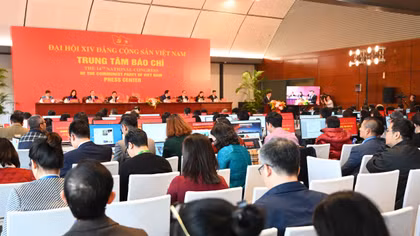 Đưa vào hoạt động Trung tâm báo chí Đại hội XIV của Đảng