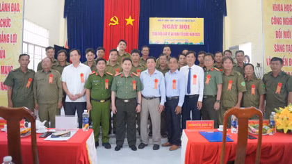 Cà Mau gắn kết lòng dân qua Ngày hội toàn dân bảo vệ ANTQ