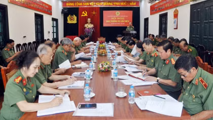 Ban Thường vụ Hội Cựu CAND Việt Nam: Định hướng chiến lược và chuẩn bị cho nhiệm kỳ mới