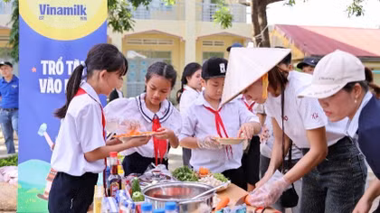 Gần 40.000 trẻ em cả nước vui đón Trung thu cùng Vinamilk