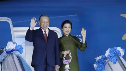 Tổng Bí thư, Chủ tịch nước Tô Lâm và Phu nhân kết thúc tốt đẹp chuyến thăm chính thức Vương quốc Thái Lan