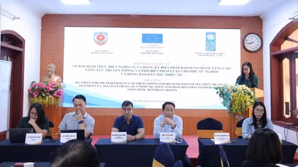 Tập huấn pháp luật về bảo đảm thực hiện nghĩa vụ tại Điện Biên