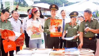 Dấu ấn báo chí Công an nhân dân hướng về cơ sở