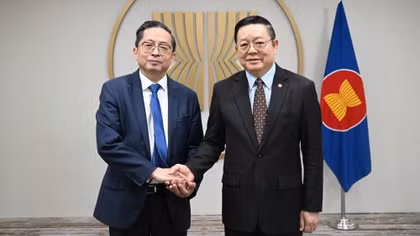 Tổng Thư kí ASEAN tiếp Chủ tịch CT Group