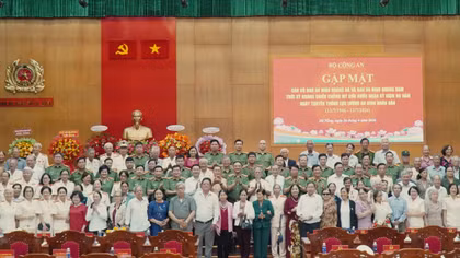 Bộ Công an gặp mặt tri ân Ban An ninh Quảng Đà và Quảng Nam