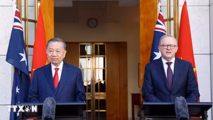 Tuyên bố chung về làm sâu sắc quan hệ Đối tác Chiến lược Toàn diện Việt Nam-Australia