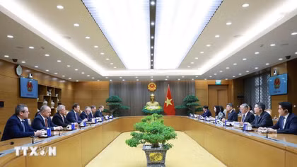 Thủ tướng Lê Minh Hưng tiếp Bộ trưởng Ngoại giao Belarus