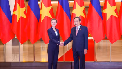 Chủ tịch Quốc hội Trần Thanh Mẫn hội kiến Thủ tướng Liechtenstein 