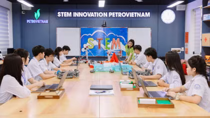 STEM INNOVATION PETROVIETNAM: Đổi mới cách dạy, khơi mở cách học