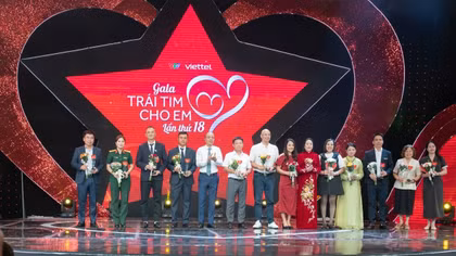 Viettel cùng “Trái tim cho em”- viết tiếp 18 năm hành trình hồi sinh những trái tim nhỏ