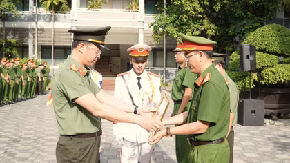 Công an Đà Nẵng: 3 tập thể, cá nhân xuất sắc được Bằng khen của Bộ Công an