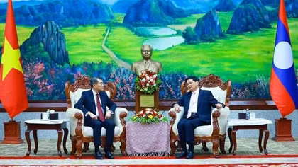 Thủ tướng Lê Minh Hưng hội kiến Tổng Bí thư, Chủ tịch nước Lào Thongloun Sisoulith