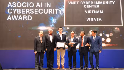 Nền tảng Thám báo An ninh mạng VNPT được vinh danh tại ASOCIO 2026