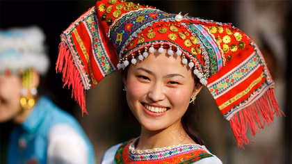 Người con gái dân tộc Choang