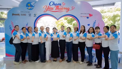 Vinamilk Sure lan tỏa thông điệp sống khỏe chủ động