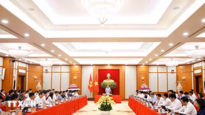 Kết luận của Tổng Bí thư, Chủ tịch nước tại buổi làm việc về công tác chuẩn bị năm học mới