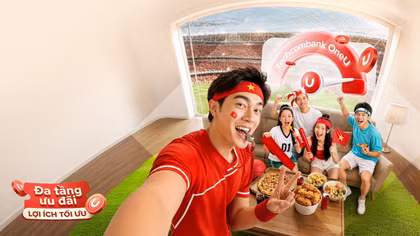 Techcombank OneU tiếp lửa chung kết ASEAN Cup 2026, ưu đãi tới 80% cho người hâm mộ Việt