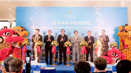 Khai trương bệnh viện Vinmec Riverside