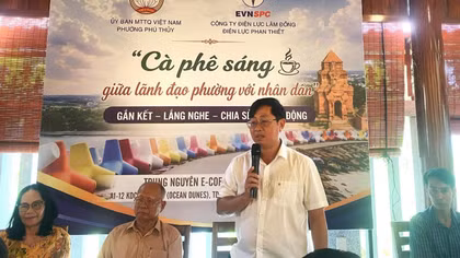 “Cà phê sáng cùng Nhân dân” để đổi mới cách phục vụ khách hàng